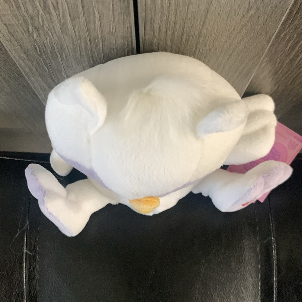 Retired Precious Moments Tender Tails White Owl Beanie With Tag Limited Edition - Picture 9 of 12